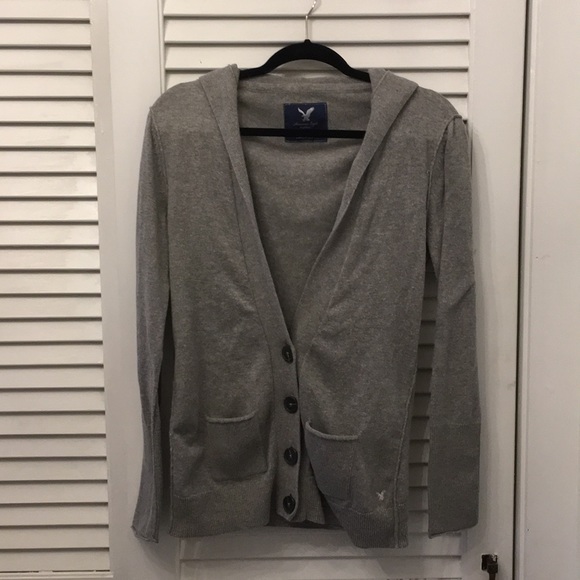 American Eagle Outfitters Sweaters - 🔵 3/$20 American Eagle hooded cardigan